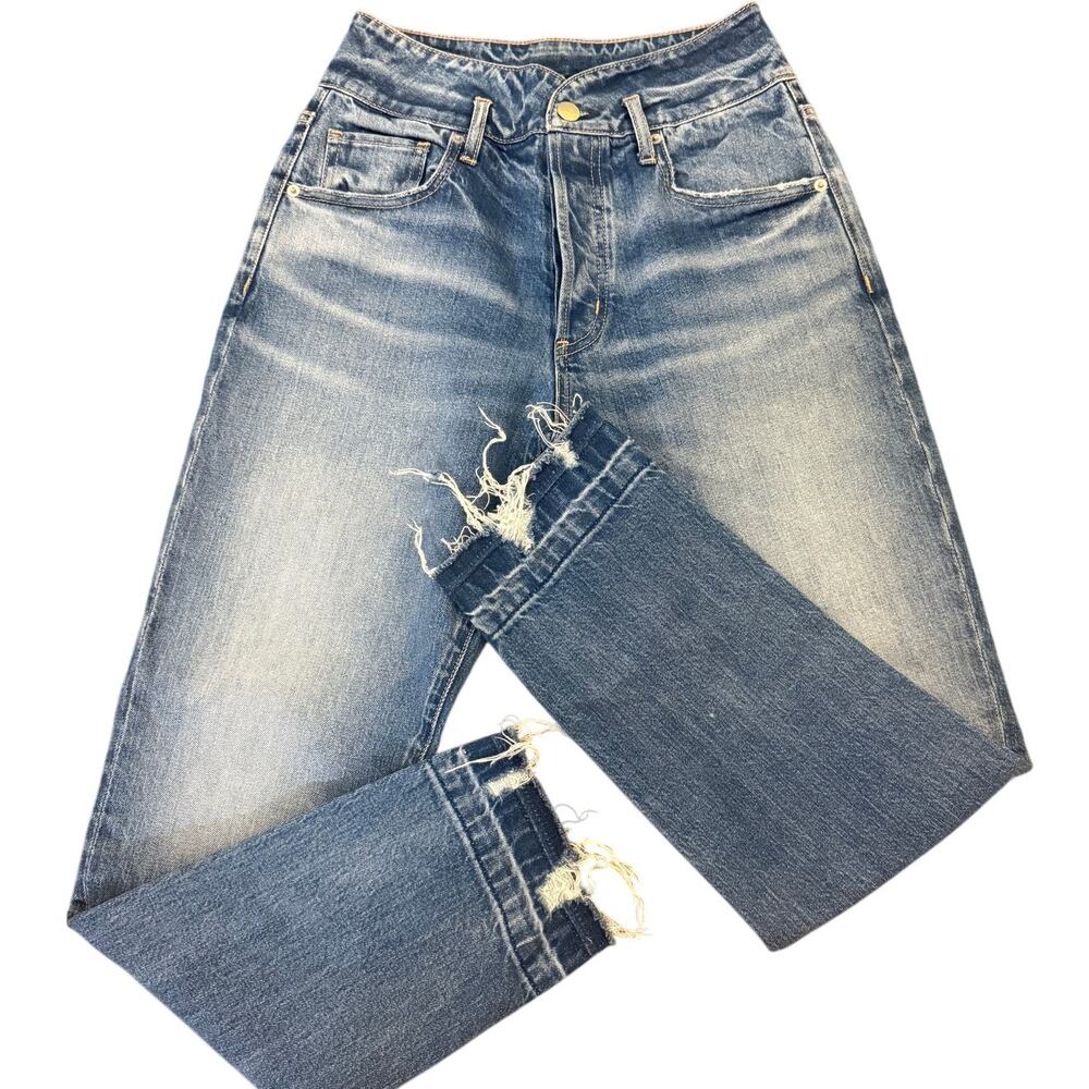 AXIS | JEANS 646 Hi Rise Raw Hem Straight Leg- Womens Size 26 - NWOT